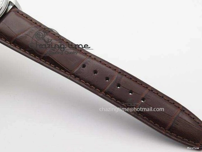 MIROTIME 0303 MoistureWicking Portuguese Real PR IW500704 ZF 1:1 Best Edition On Brown Leather Strap A52010 V 7311